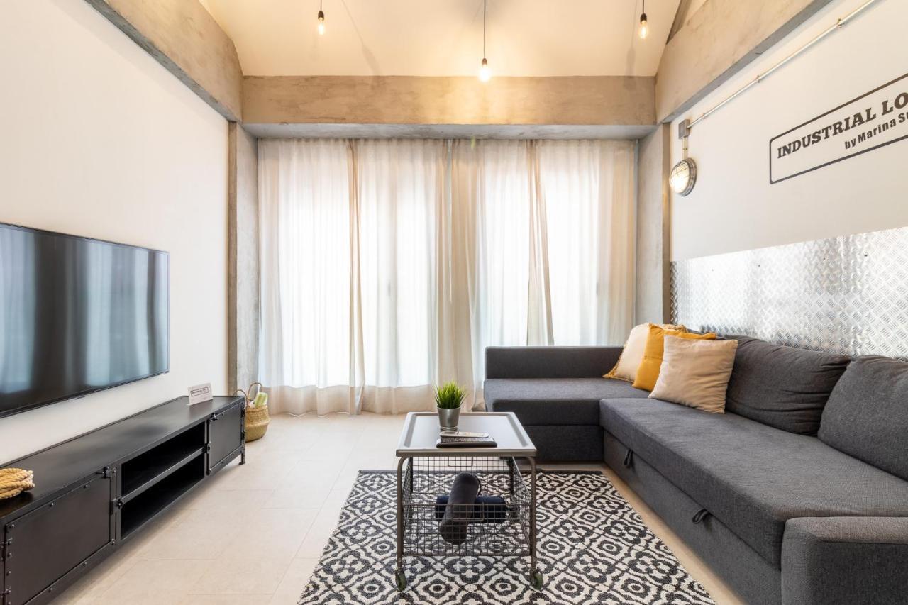 Lägenhet Flatguest Industrial Loft By Marina - Wifi *